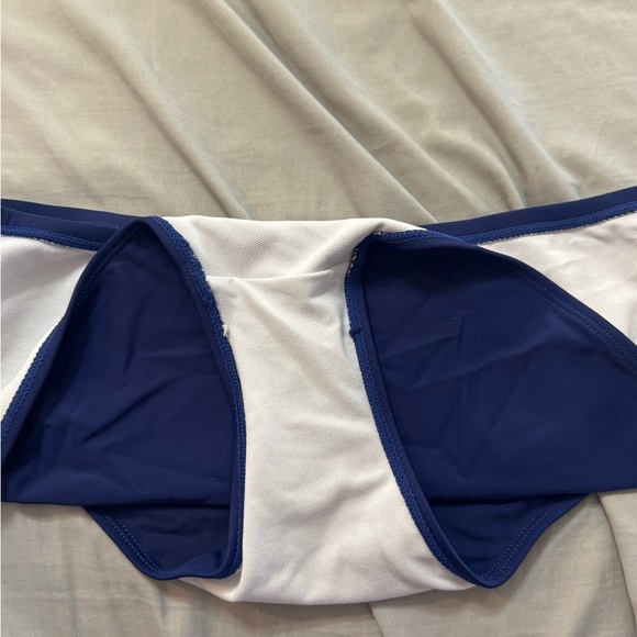 Blue Swim Suit Plus Size - Picture 3 of 5